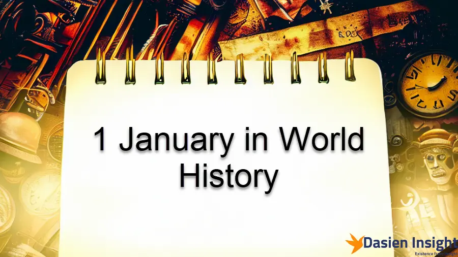 1 January in World History