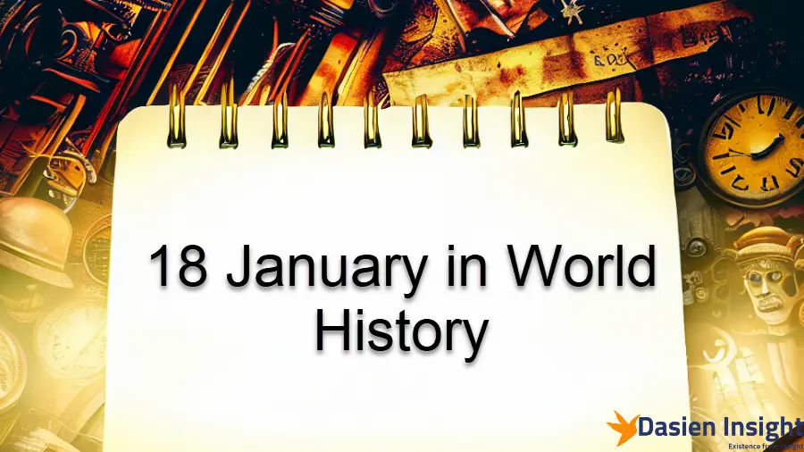 18 January in World History