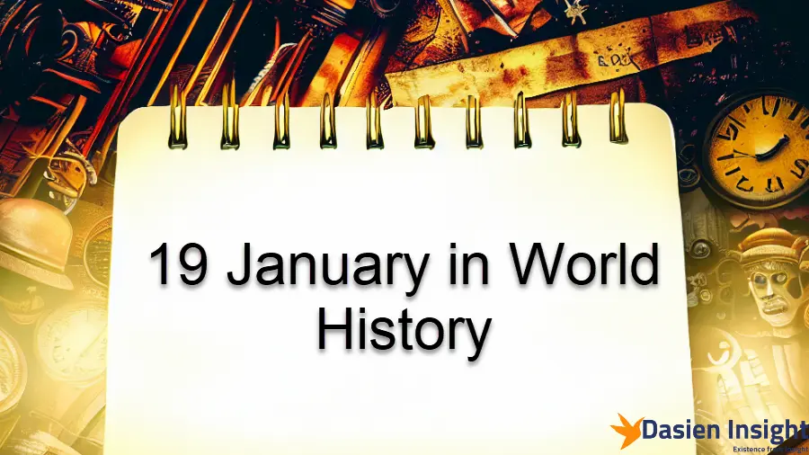 19 January in World History