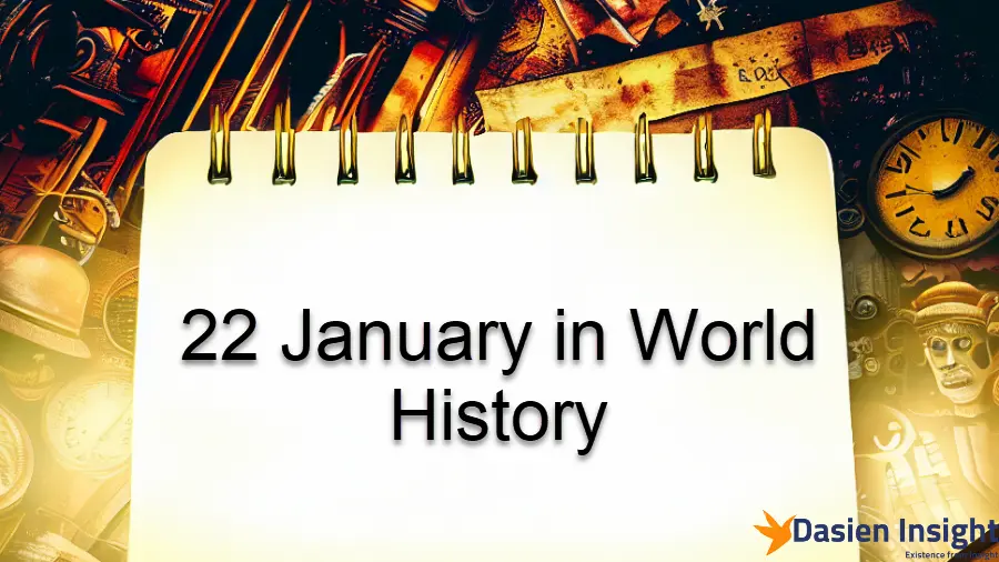 22 January in World History