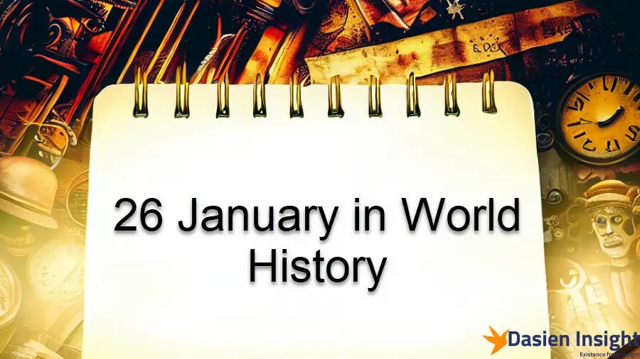 26 January in World History