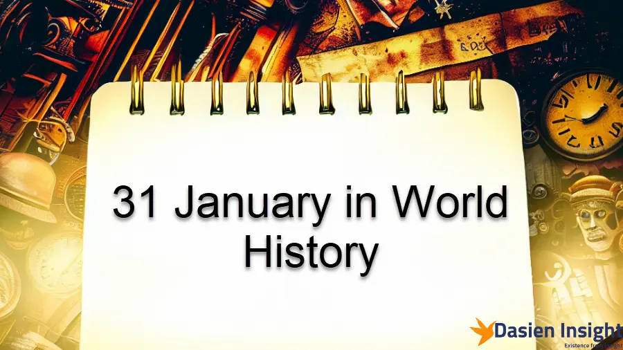 31 January in World History