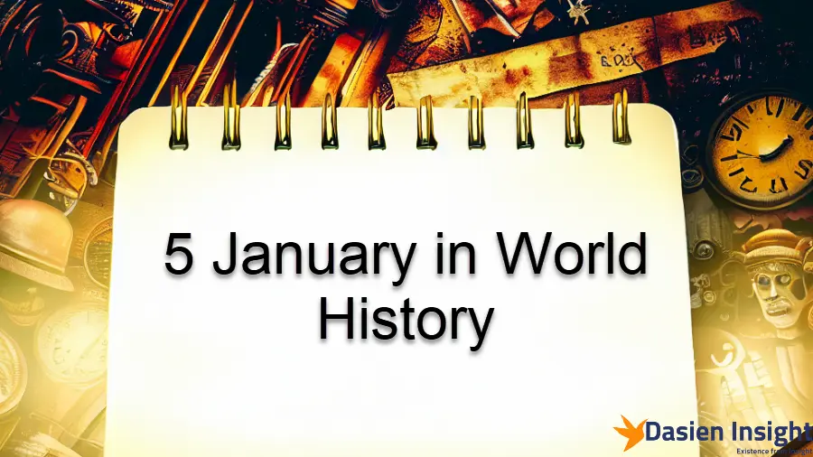 5 January in World History