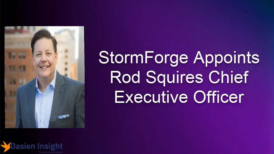 StormForge Appoints Rod Squires Chief Executive Officer